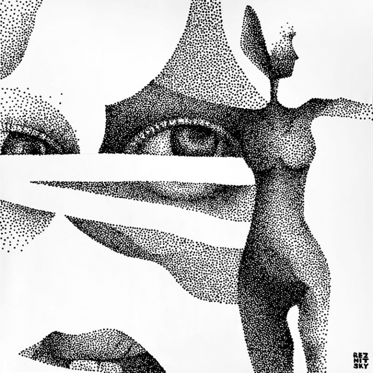 Выставка Романа Резницкого «Резницкий и Точка», галерея Art it Easy