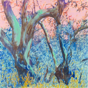 Выставка «Зелёные оливы розовой ночью» художника Onkirosu, галерея 159F