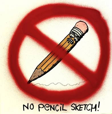 No Pencil Sketch, 2023