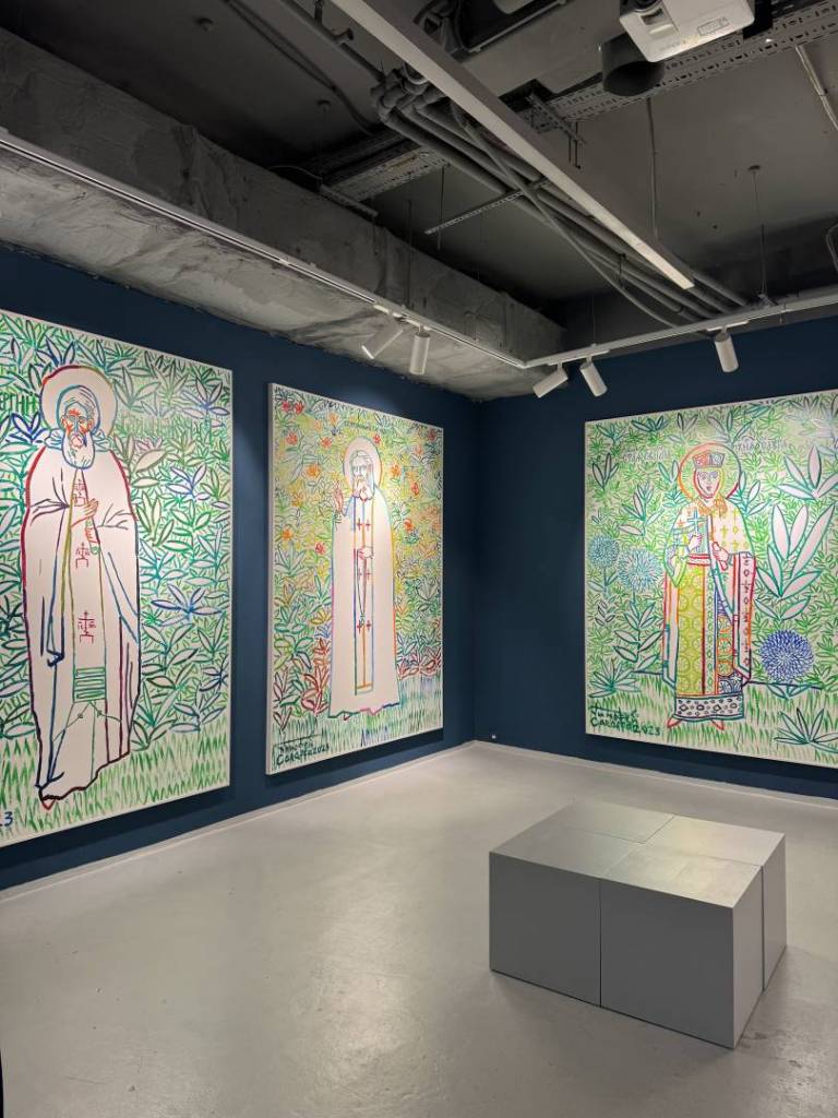Персональная выставка Тимофея Караффа-Корбута «Агиография», Kupol Gallery