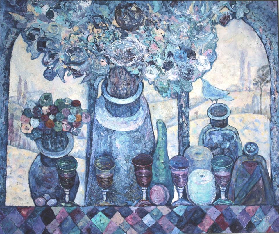 Выставка Ольги Костеневой «Куда улетают синие птицы», арт-платформа I.XII (ИКСИ)