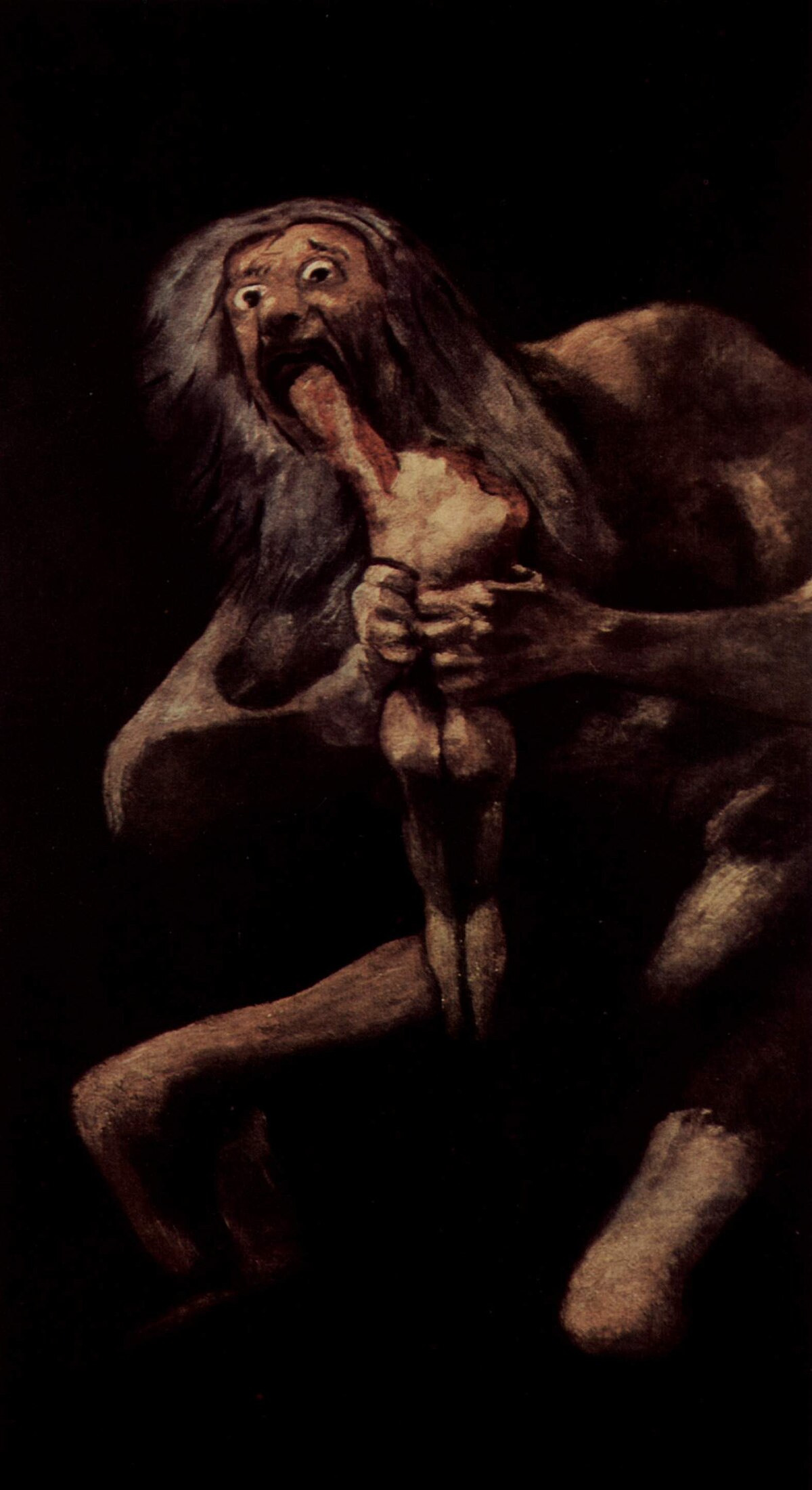 fransisko gojya. saturn pozhirayushhij svoego syna 1819 1823