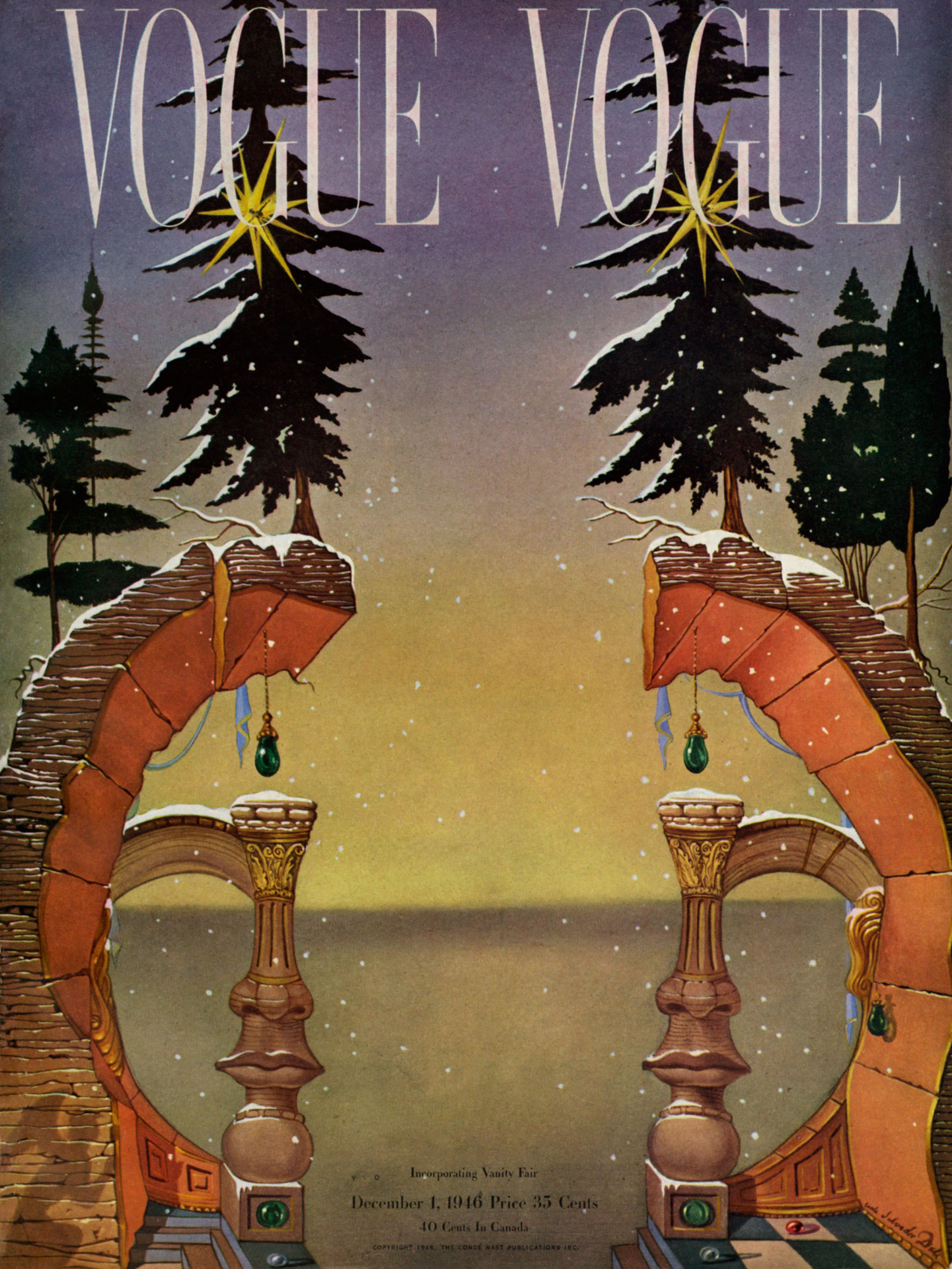 salvador dali. rozhdestvo noel 1946