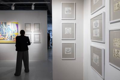 Выставка Гоши Укора «Точка Y», Kupol Gallery