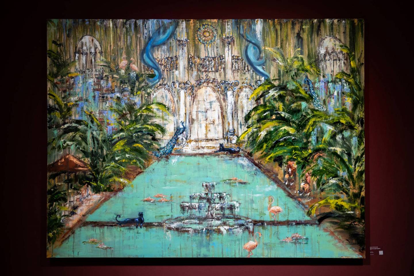 Мастер-класс Беллы Новиньковой по живописи в авторской технике