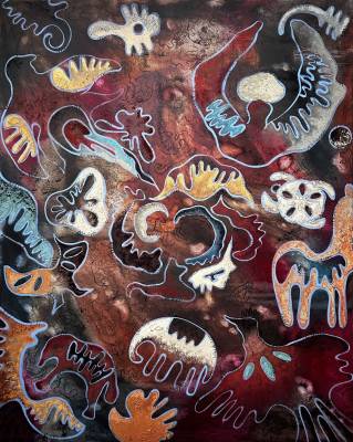 Персональная выставка Олеси Новиковой «Сарафаны сна»